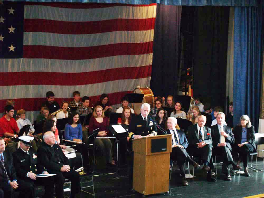 Principal speaker, Rear Admiral John Hines Jr. 2
